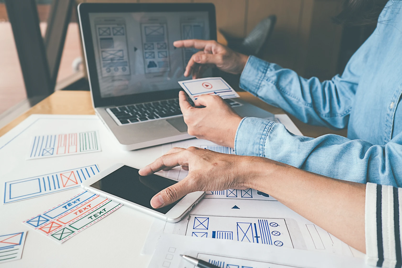 How is your website structure organized?